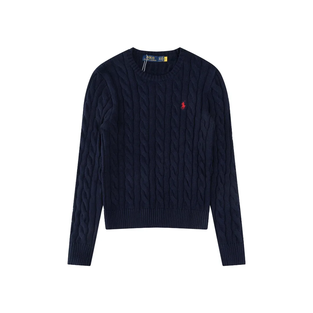 P220 #R91 RALPH LAUREN Ralph Lauren fourteen colors classic small label embroidery round neck pullover cable cardigan sweater men's top, high-density LOGO embroidery on the chest, original customization of tag accessories. Made of pure cotton yarn, pure cotton is skin-friendly and comfortable, small label war horse embroidered twist button round neck sweater 🐎 high quality, follow the blogger to learn how to wear it! Let’s buy a Ralph Lauren cable sweater. It’s a super hard-to-find series after it became popular. It’s hard to find one on the official website. It’s simple and practical to wear, with a lazy and loose feel. The thickened fabric has more texture, feels soft and delicate, and has a loose fit. Whether worn alone or layered, you can wear different styles of fashion with just one piece!   Size：XS S M L Sleeve length: 59/60/61/62/63